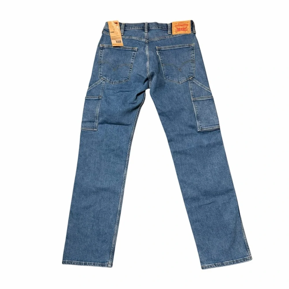 NWT Levi's 505 Carpenter Straight Fit Blue Jeans